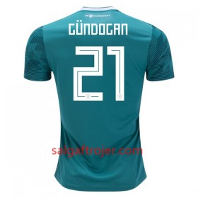 Tyskland Fodboldtrøjer Gundogan 21 Udebanesæt VM 2018